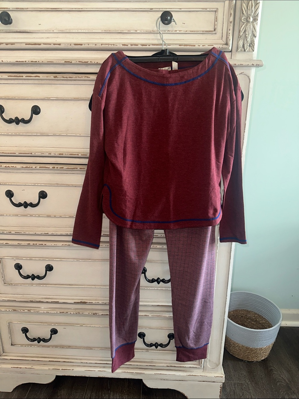 Free People intimately pajama set in Wild Ginger Combo